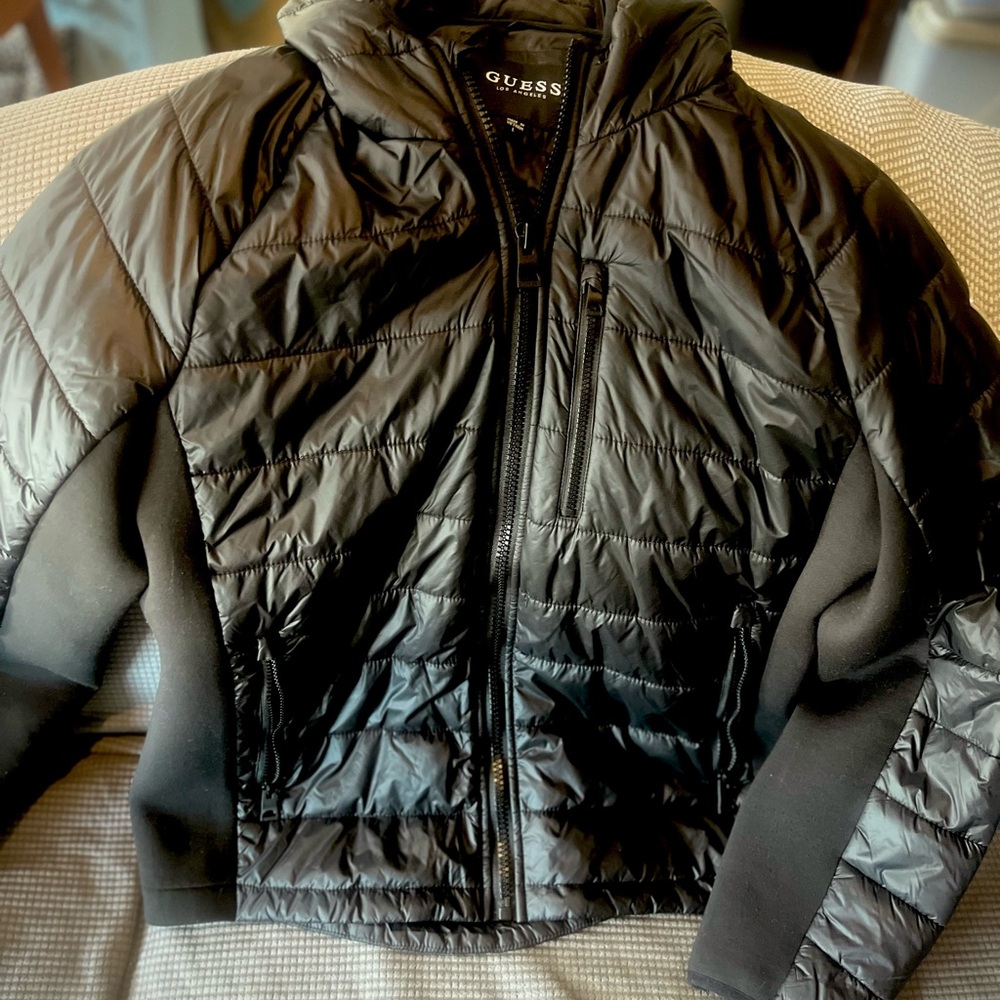 Guess Black Puffer Jacket